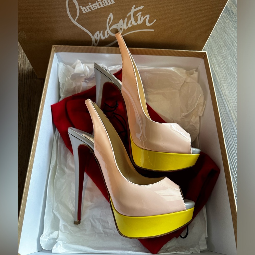Christian Louboutin- Lady Peep Shoe